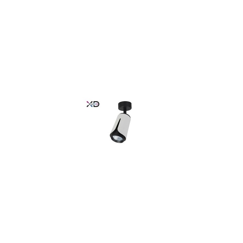 Sieninis - lubinis šviestuvas (XD-IK261W) GU10 LED x1 BALTA+JUODA