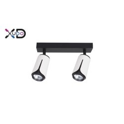 Sieninis - lubinis šviestuvas (XD-IK262W) GU10 LED x2 BALTA+JUODA