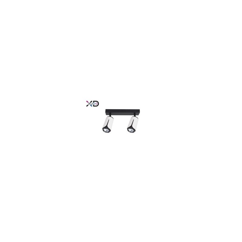 Sieninis - lubinis šviestuvas (XD-IK262W) GU10 LED x2 BALTA+JUODA