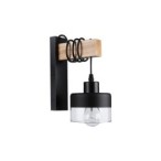 Sieninis šviestuvas E27 LED Stark x1 JUODA + Atsparus vandeniui