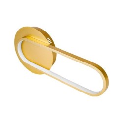 Sieninis šviestuvas LED Auksas 13W 43cm Aukso