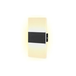 Sieninis šviestuvas LED Plaxio 5W 40cm 4000K JUODA