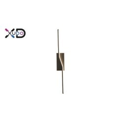 Sieninis šviestuvas (XD-LA129B) LED 12W 60cm 4000K Juoda