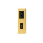 Sieninis šviestuvas skirtas skaitymui Bali-10 G9 USB A+C su jungikliu