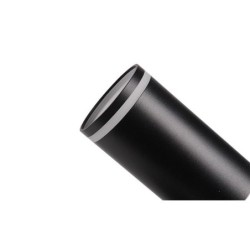 Sieninis šviestuvas skirtas skaitymui GU10 Ring 55mm JUODA