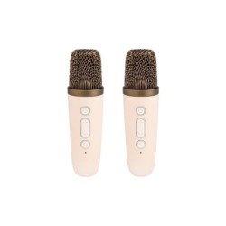 Nešiojamas Bluetooth karaoke garsiakalbis – 2 mikrofonai