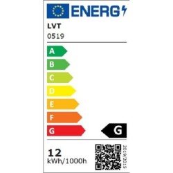 Stalinis šviestuvas Alma LED RGB + CCT 12W BALTA