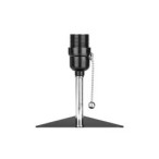 Stalinis šviestuvas Boro E27 1x USB-A + USB-C