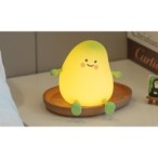 Šviestuvas LED Vaikiška naktinė lempa mango formos 3000K