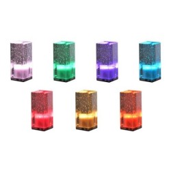 Stalinis šviestuvas LED Cristal 3W RGB USB