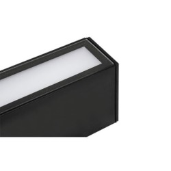 Pastatomas lauko šviestuvas LED 24W Roma 60cm Juoda