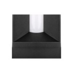 Pastatomas lauko šviestuvas LED 9W Prios 60cm Juoda