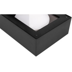Pastatomas lauko šviestuvas LED GX53 Hebin 60cm Juoda