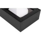 Pastatomas lauko šviestuvas LED GX53 Hebin 60cm Juoda