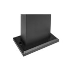 Pastatomas lauko šviestuvas LED GX53 Hebin 60cm Juoda