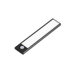 Baldinis šviestuvas USB su PIR judesio davikliu 20cm 1W Juoda