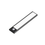 Baldinis šviestuvas USB su PIR judesio davikliu 20cm 1W Juoda
