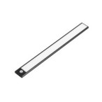 Baldinis šviestuvas USB su PIR judesio davikliu 30cm 2W Juoda