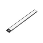 Baldinis šviestuvas USB su PIR judesio davikliu 30cm 2W Juoda