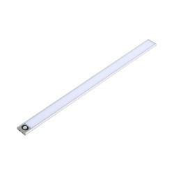 Baldinis šviestuvas USB su PIR judesio davikliu 40cm 2W Sidabro