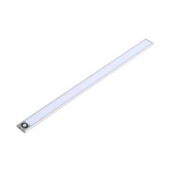 Baldinis šviestuvas USB su PIR judesio davikliu 40cm 2W Sidabro