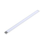 Baldinis šviestuvas USB su PIR judesio davikliu 40cm 2W Sidabro