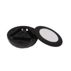 Po spintele montuojamas šviestuvas LED 2x 2LED 4000K Juoda