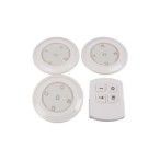 Po spintele montuojamas šviestuvas LED 3x 5LED Nuotolinio valdymo pultelis 4000K
