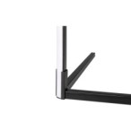 Toršeras LED RGB 20W 140cm Juoda