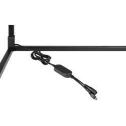 Toršeras LED RGBW 20W 140cm Juoda