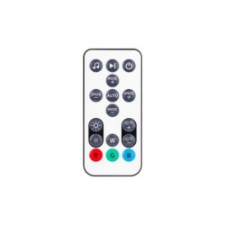 Toršeras LED RGBW 20W 140cm Juoda