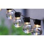 Girlianda LED maitinama saulės energija 10 335cm Apvalus