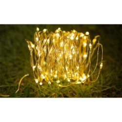 Girlianda LED maitinama saulės energija 100 1190cm Laido ilgis
