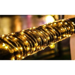 Girlianda LED maitinama saulės energija 100 1190cm Lanksti jungtis