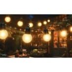 Girlianda LED maitinama saulės energija 20 485cm