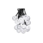 Girlianda LED maitinama saulės energija 20 485cm Apvalus