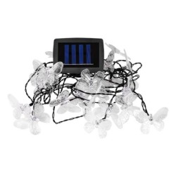 Girlianda LED maitinama saulės energija 20 580cm Sraigtelio tipo rankenėlė