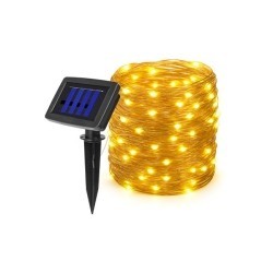 Girlianda LED maitinama saulės energija 300 3190cm Laido ilgis