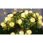 Girlianda LED maitinama saulės energija 40 785cm Apvalus