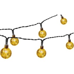 Girlianda LED maitinama saulės energija 40 785cm Apvalus