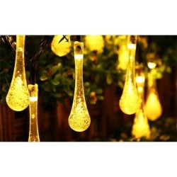 Girlianda LED maitinama saulės energija 40 785cm Lašelio formos