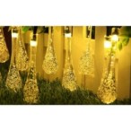 Girlianda LED maitinama saulės energija 40 785cm Lašelio formos