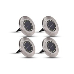Įsmeigiamas lauko šviestuvas LED maitinamas saulės energija 12xGU10MD 4 vnt.