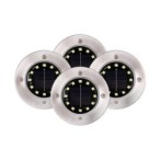 Įsmeigiamas lauko šviestuvas LED maitinamas saulės energija 12xGU10MD 4 vnt.