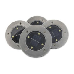 Įsmeigiamas lauko šviestuvas LED maitinamas saulės energija 4xGU10MD