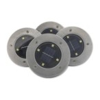 Įsmeigiamas lauko šviestuvas LED maitinamas saulės energija 4xGU10MD
