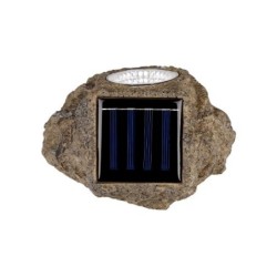 Dekoratyvinis akmeninis LED šviestuvas maitinamas saulės energija 14,5cm