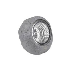 Dekoratyvinis akmeninis LED šviestuvas maitinamas saulės energija 8,5cm