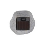 Dekoratyvinis akmeninis LED šviestuvas maitinamas saulės energija 8,5cm