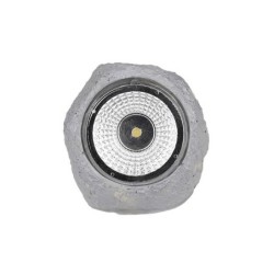 Dekoratyvinis akmeninis LED šviestuvas maitinamas saulės energija 8,5cm